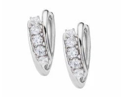 Orecchini argento con cubic zirconia Sovrani