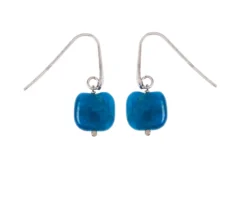 Orecchini argento con pietre blu Selezione zanolli
