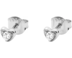 Orecchini argento cuore con zirconi Liu jo