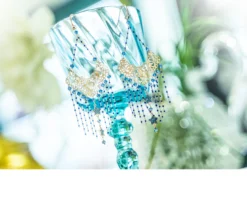 Orecchini argento pizzo con cristalli blu, stelle con zirconi blu Selezione zanolli