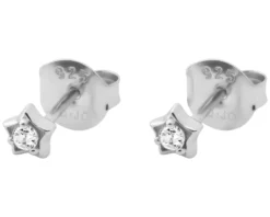 Orecchini argento stella con zirconi Liu jo