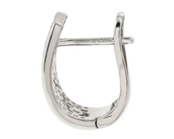 Orecchini a scattino life bouquet argento con pietre cubic zirconia Nomination