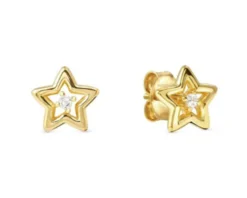 Orecchini dreams beats argento dorato stella con zirconi Nomination