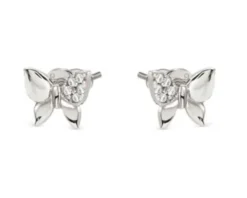 Orecchini petit sparkle argento farfalla e zirconi Nomination