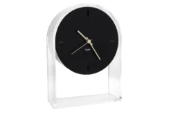 Orologio air du temps nero cristallo Kartell