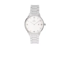 Orologio da polso unisex acciaio con quadrante bianco Royal london