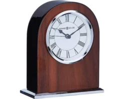 Orologio da tavolo howard miller palermo in legno e ottone Selezione zanolli
