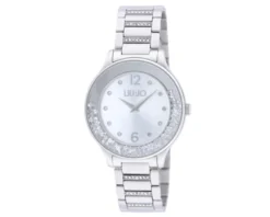 Orologio donna dancing trendy acciaio quadrante silver con cristalli Liu jo