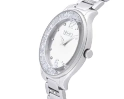 Orologio donna dancing trendy acciaio quadrante silver con cristalli Liu jo