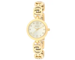 Orologio donna identity nuvar acciaio quadrante oro e cinturino acciaio dorato Liu jo