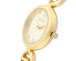 Orologio donna identity nuvar acciaio quadrante oro e cinturino acciaio dorato Liu jo
