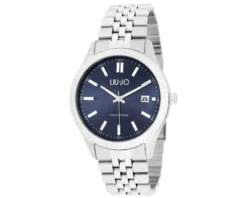 Orologio uomo interest acciaio quadrante blu e cinturino acciaio Liu jo