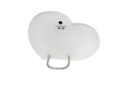 Pannello madonna con bambino bianca con retro in legno Selezione zanolli