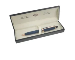 Penna a sfera ipsilon satin blu Aurora