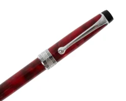Penna a sfera optima auroloide screziata burgundy Aurora