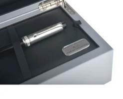 Penna a sfera optima decò argento Aurora
