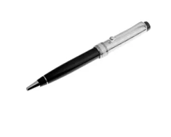 Penna a sfera optima decò argento Aurora