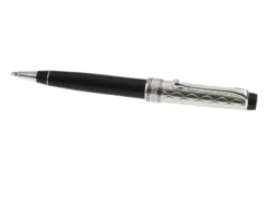 Penna a sfera optima riflessi argento Aurora