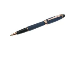 Penna roller ipsilon satin blu Aurora