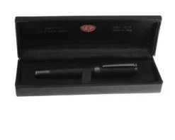 Penna roller tu resin nera e rutenio Aurora