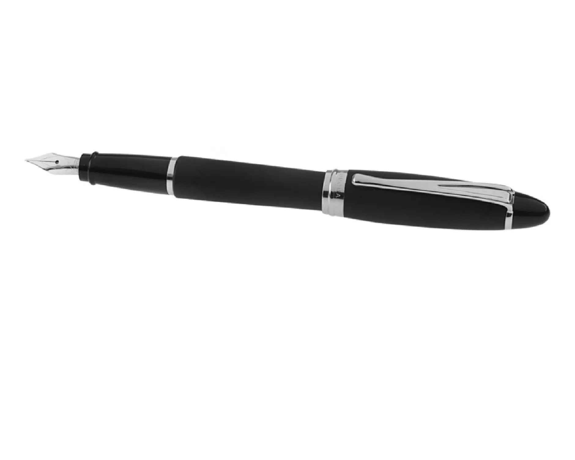 Penna stilografica ipsilon satin nera Aurora