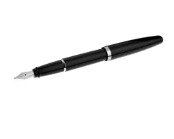 Penna stilografica style resin nera Aurora