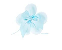 Petali portaconfetti tondi azzurri con fiocco cielo Selezione zanolli