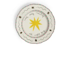 Piattino il frutto della passione porcellana stella Bitossi home