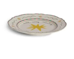 Piattino il frutto della passione porcellana stella Bitossi home