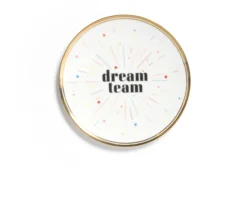 Piattino la tavola scomposta porcellana dream team Bitossi home