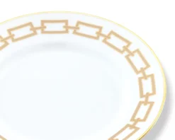 Piatto dessert catene cachemire porcellana Richard ginori