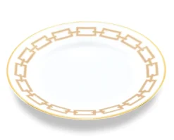 Piatto dessert catene cachemire porcellana Richard ginori