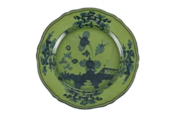 Piatto dessert oriente italiano malachite porcellana Richard ginori