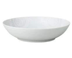 Piatto fondo barocco 92 bianco porcellana Versace