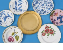 Piatto fondo la tavola scomposta porcellana Bitossi home