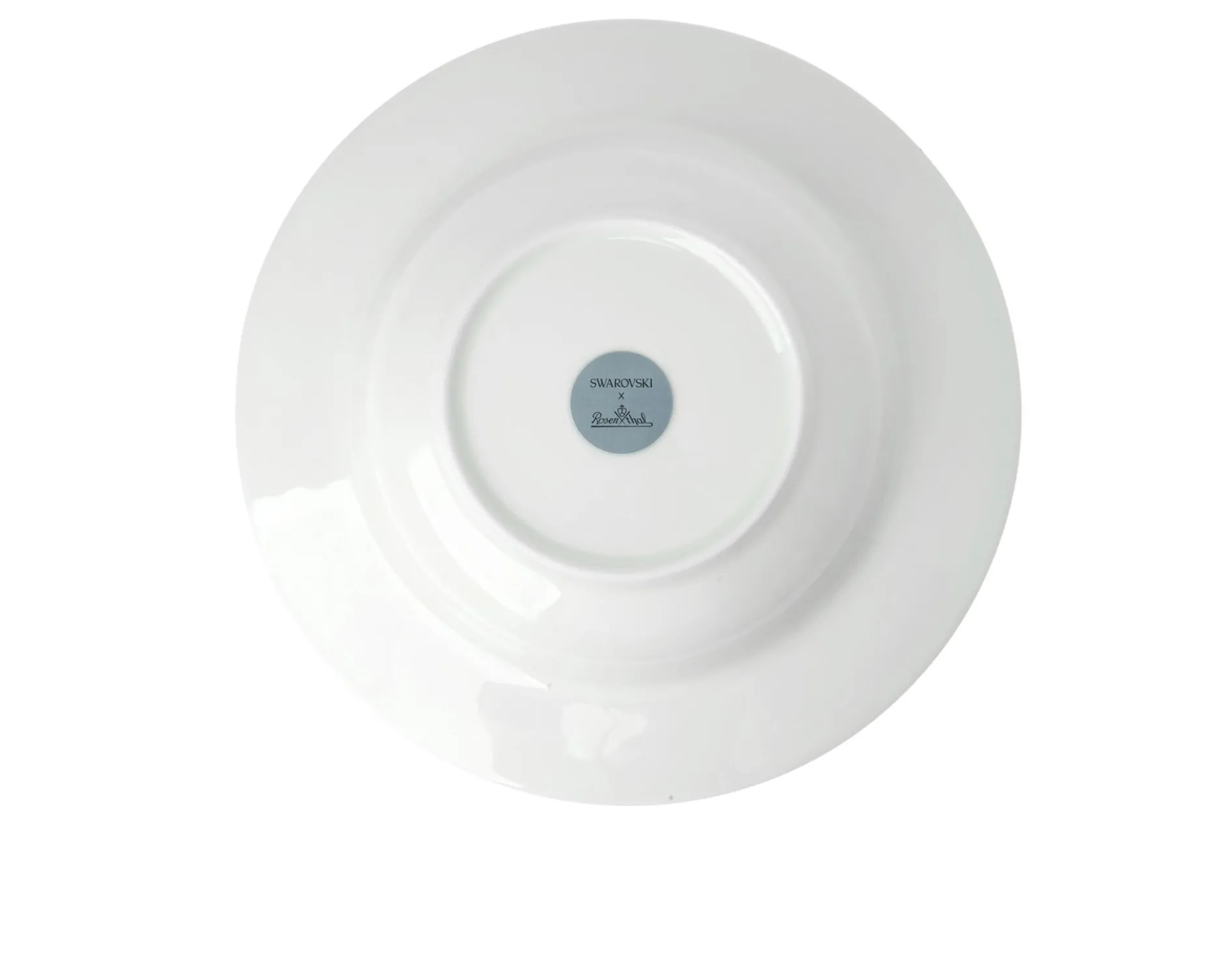 Piatto fondo signum jonquil porcellana Swarovski x rosenthal