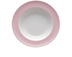 Piatto fondo sunny day light pink porcellana Thomas