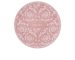 Piatto segnaposto barocco rose porcellana Versace