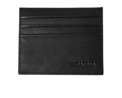 Porta carte di credito pelle nera Ottaviani