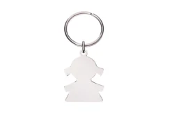 Portachiavi bimba argento Selezione zanolli
