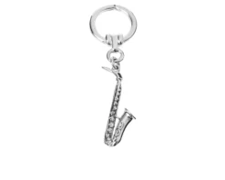 Portachiavi sax argento Selezione zanolli
