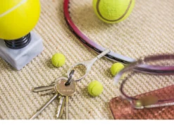 Portachiavi tennis argento Selezione zanolli