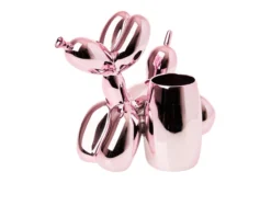 Portapenne cane palloncino medio fuxia Selezione zanolli