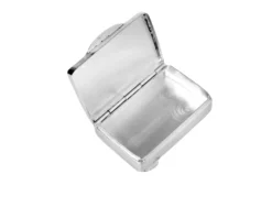 Portapillole rettangolare argento liscio Selezione zanolli