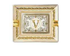 Posacenere virtus gala porcellana bianco Versace