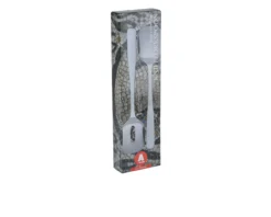 Posate insalata knifeforkspoon acciaio 2 pezzi Alessi