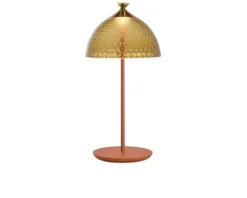 Pumo lamp ambra e mattone Kartell