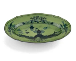 Raviera oriente italiano malachite porcellana Richard ginori