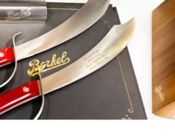 Sabre a champagne elegance acciaio con manico rosso Berkel