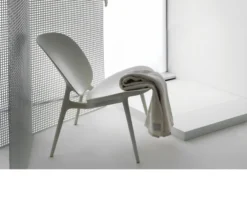 Sedia be bop bianca Kartell
